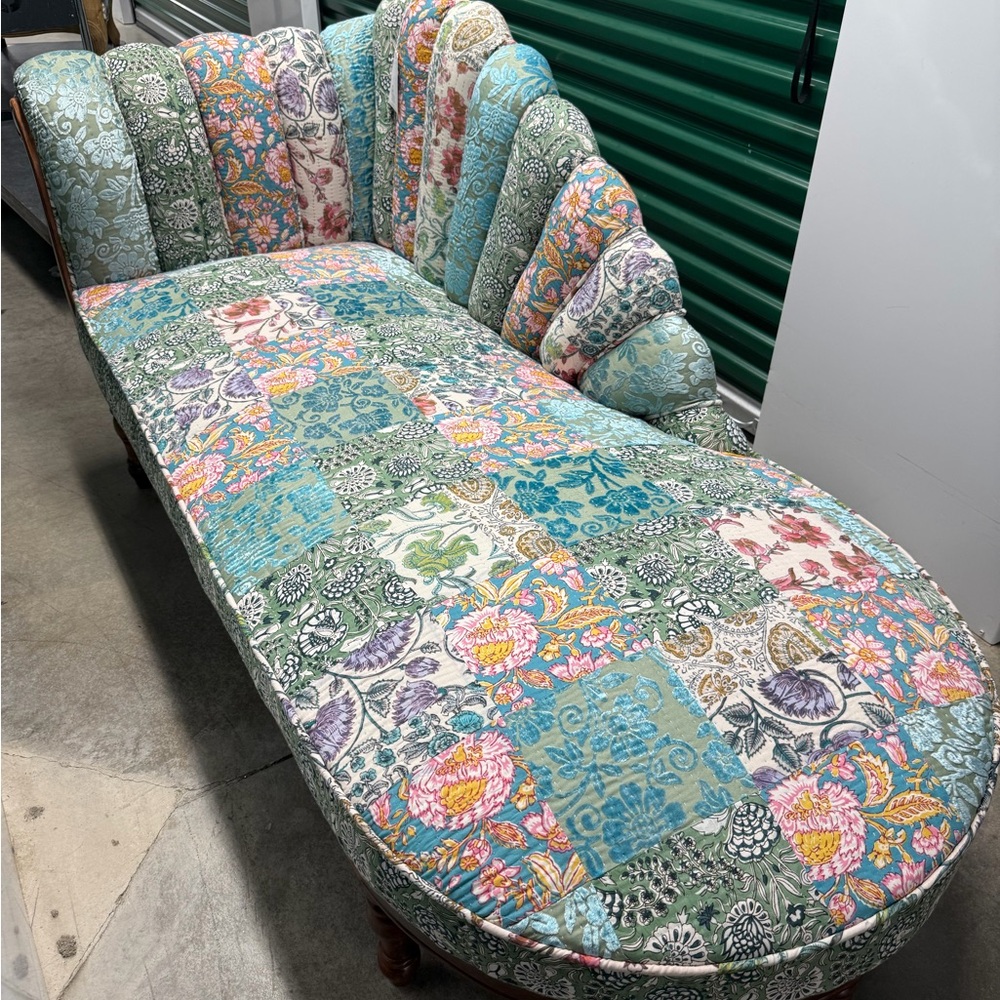 Patchwork Chaise Lounge - Picture 3 of 5